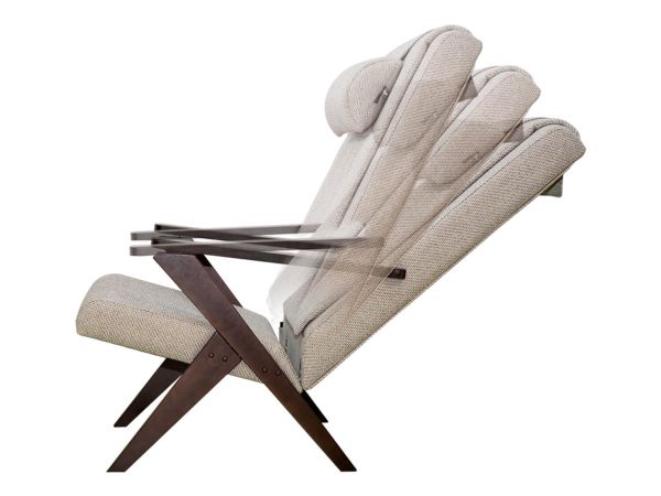 Massage chair chaise longue EGO Bounty Plus EG3001 TVF Chocolate (TONY8)